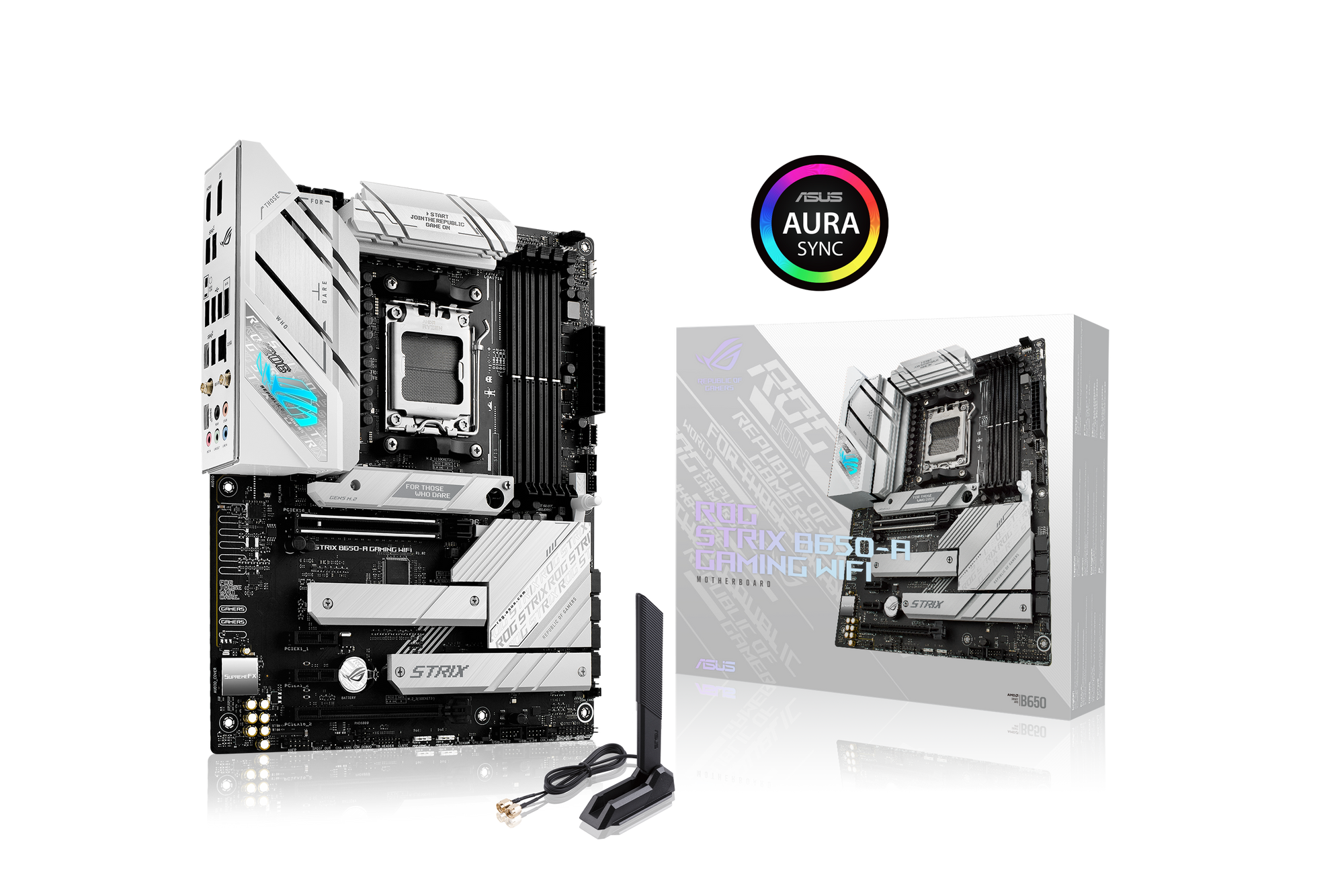 ASUS ROG STRIX B650-A GAMING WIFI Mainboard Sockel AMD AM5